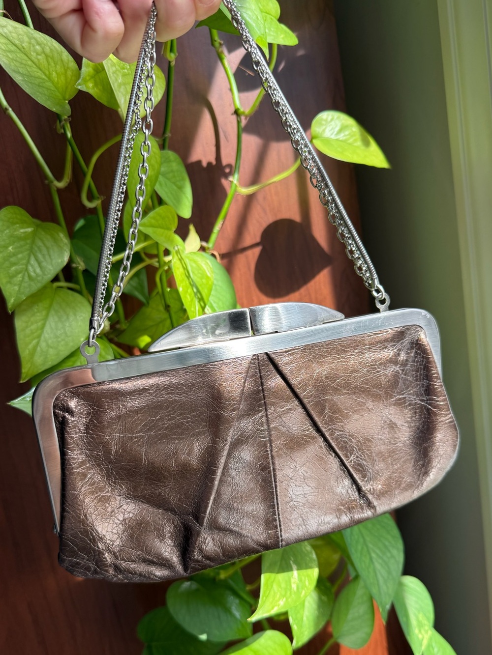 Hobo Bronze Clutch